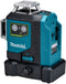 Makita SK700GD - Groene kruislijnlaser - Zelfnivellerend 360° - (zonder accu's en lader)