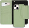 Selencia Hoesje Geschikt voor iPhone 13 Hoesje Met Pasjeshouder - Selencia Llyr 2-in-1 Uitneembare Slang Bookcase - Groen