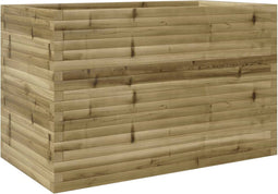 vidaXL - Plantenbak - 110x60x68,5 - cm - geïmpregneerd - grenenhout