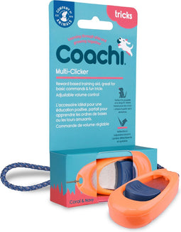Coachi Multi-Clicker - Hondenopvoeding - Coral Navy
