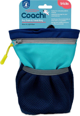Coachi Pro Train & Treat Bag Navy & Light Blue - Hondenopvoeding - Navy Lichtblauw