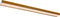 Lucide ALEXA - Wandlamp Badkamer - LED 1x13W 3000K IP44 - Mat Goud / Messing