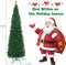 Coast 200cm kunstmatige kerstboom Fir Tree Christmas Tree met 1100 takken en premium art tree green