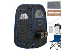 Coast BRUINE DRAAGBARE STOOMSAUNA VOOR THUIS 1 OF 2 PERSONEN