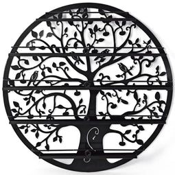 Coast Decoratief Nagellak Rek - 60 x 60 x 6 cm - Metaal - Zwart