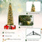 Coast Halve Kunstkerstboom met 150 LED-lampjes -210cm