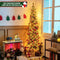 Coast Halve Kunstkerstboom met 150 LED-lampjes -210cm