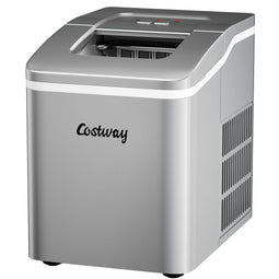 Coast Ijsblokjesmachine 1,6L - Maakt 12 KG ijs in 24 uur - Incl. Ijsschep - Zilver