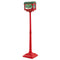 Coast Kerst Vloerlamp met Muziek - 32 x 32 x 150 cm - Rood