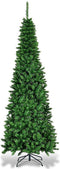 Coast Kerstboom Potloodvormig MET Warm Witte LED-Verlichting En Metalen Voet & - 200cm