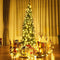 Coast Kerstboom Potloodvormig MET Warm Witte LED-Verlichting En Metalen Voet & - 200cm