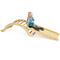 Coast Klimladder voor Kinderen met Glijbaan - Max. 60 kg - 116 x 50 x 39 cm - Hout
