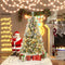 Coast Kunstkerstboom 150 cm - Met sneeuw en 200 LED verlichting - Groen / Wit