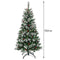 Coast Kunstkerstboom met Nepsneeuw - 150 cm - PVC - Groen