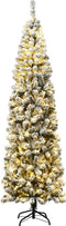 Coast Kunstkerstboom MET Sneeuw EN 350 Warm Witte LED Lampjes - 225cm