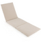 Coast Ligstoelkussen - Gestoffeerd - 82 x 59 x 4,5 cm - Beige