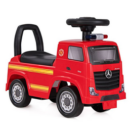 Coast Mercedes-Benz Brandweerwagen - Loopauto - 48,8 x 24,4 x 35,3 cm - Rood