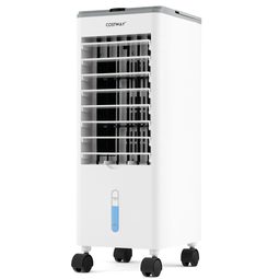 Coast Mobiele Airconditioning - 3 in 1 - Zonder Afvoerslang - 60W - 2,8L - 25,5 x 22 x 59 cm - Wit