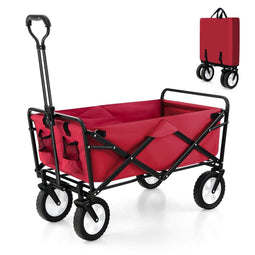 Coast Opvouwbare Bolderkar - 82L - Max. 70 kg - 94 x 52 x 76 cm - Rood