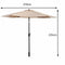 Coast Parasol - Ø270 cm - 30° Buigbaar - Beige