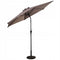 Coast Parasol - Ø270 cm - 30° Buigbaar - Bruin - Exclusief Parasolvoet