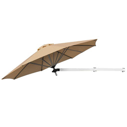 Coast Parasol wandmontage - Verstelbaar - Ø250 cm - Beige