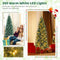 Coast Potlood-Kerstboom met Verlichting Warmwitte Leds - 180 cm - Groen + Blauw