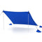 Coast Strandtent - UV-bescherming - Incl. Beschermtas - 200 x 200 x 200 cm - Blauw