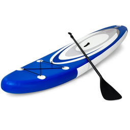 Coast SUP Board met Accessoires - 335 x 80 x 15 cm - Blauw+Wit