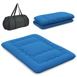 Coast Vloerdeken - Microvezel & polyester - 200 x 90 x 10cm - Blauw