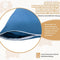 Coast Vloerdeken - Microvezel & polyester - 200 x 90 x 10cm - Blauw