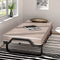 Coast vouwbed met schuimmatras en stabiel metalen frame 200x80x45cm beige