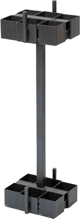 Coat racks Trolley small, for 2 complete Coat racks, Hammerite, 23x25x83cm (BxTxH), T91700