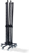 Coat racks Trolley small, for 2 complete Coat racks, Hammerite, 23x25x83cm (BxTxH), T91700