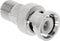 Coax-Adapter BNC BNC Male - F-Connector Female Zilver