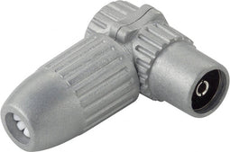 Coax-haakse koppeling gegoten Kabeldiameter: 7 mm