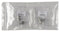 Coaxconnector Male PVC Wit
