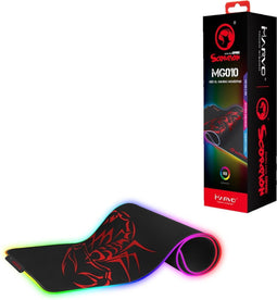 Marvo MG010 Game-muismat Zwart, Rood