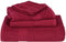 vidaXL - Badhanddoeken - 4 - st - 100x150 - cm - 360 - g/m² - 100% - katoen - bordeauxrood