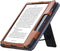 Hoesje Geschikt voor Kobo Libra H2O Sleepcover Jeans Style Hoes Grijs - ereader hoesje - cover