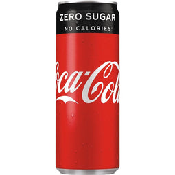 Coca Cola Company - Coca-Cola Zero frisdrank, sleek blik van 25 cl, pak van 24 stuks