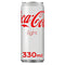 Coca Cola - Frisdrank coca cola light blik 330ml | 24 stuks