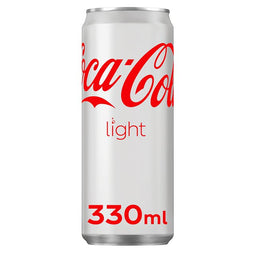 Coca Cola - Frisdrank coca cola light blik 330ml | 24 stuks
