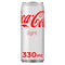 Coca Cola - Frisdrank coca cola light blik 330ml | 24 stuks