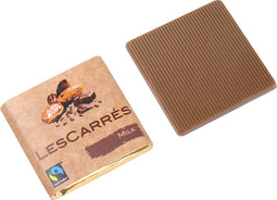 Cocachoc Les Carrés chocolade, fairtrade, melk, 4,5 g, doos van 400 stuks