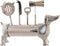 Cocktail Set DKD Home Decor 37 x 9 x 18 cm Zilverkleurig Roestvrij staal