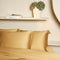 Coco & Cici - Bamboe Dekbedovertrek 240 x 220 cm - 2 Persoons Beddengoed - Okergeel - 2 Kussenslopen ( 60x70) - 100% Eco Bamboe