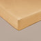 Coco & Cici - Bamboe Hoeslaken 90 x 200 cm - 1 Persoons Beddengoed - Okergeel - Elastiek Rondom - 100% Eco Bamboe