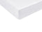 Coco & Cici - Bamboe Hoeslaken Topper 180 x 200 cm - 2 Persoons Beddengoed - Wit - Elastiek Rondom - 100% Eco Bamboe
