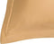 Coco & Cici - Bamboe Kussensloop 60 x 50 cm - Kussenhoes - Okergeel - 100% Eco Bamboe - Volant 2 cm - 1 stuk
